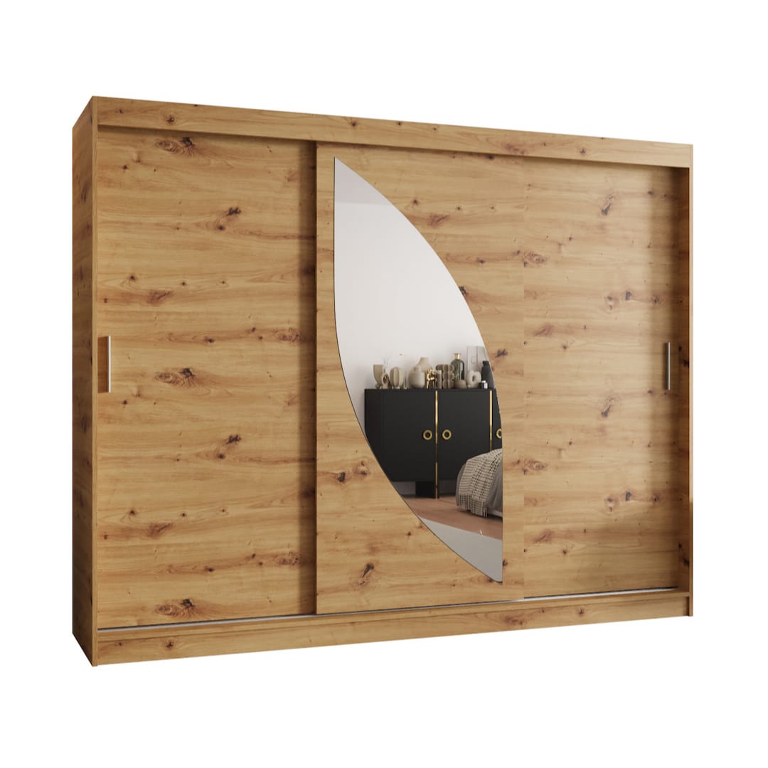 Milo Sliding Door Wardrobe 250cm - product image 2