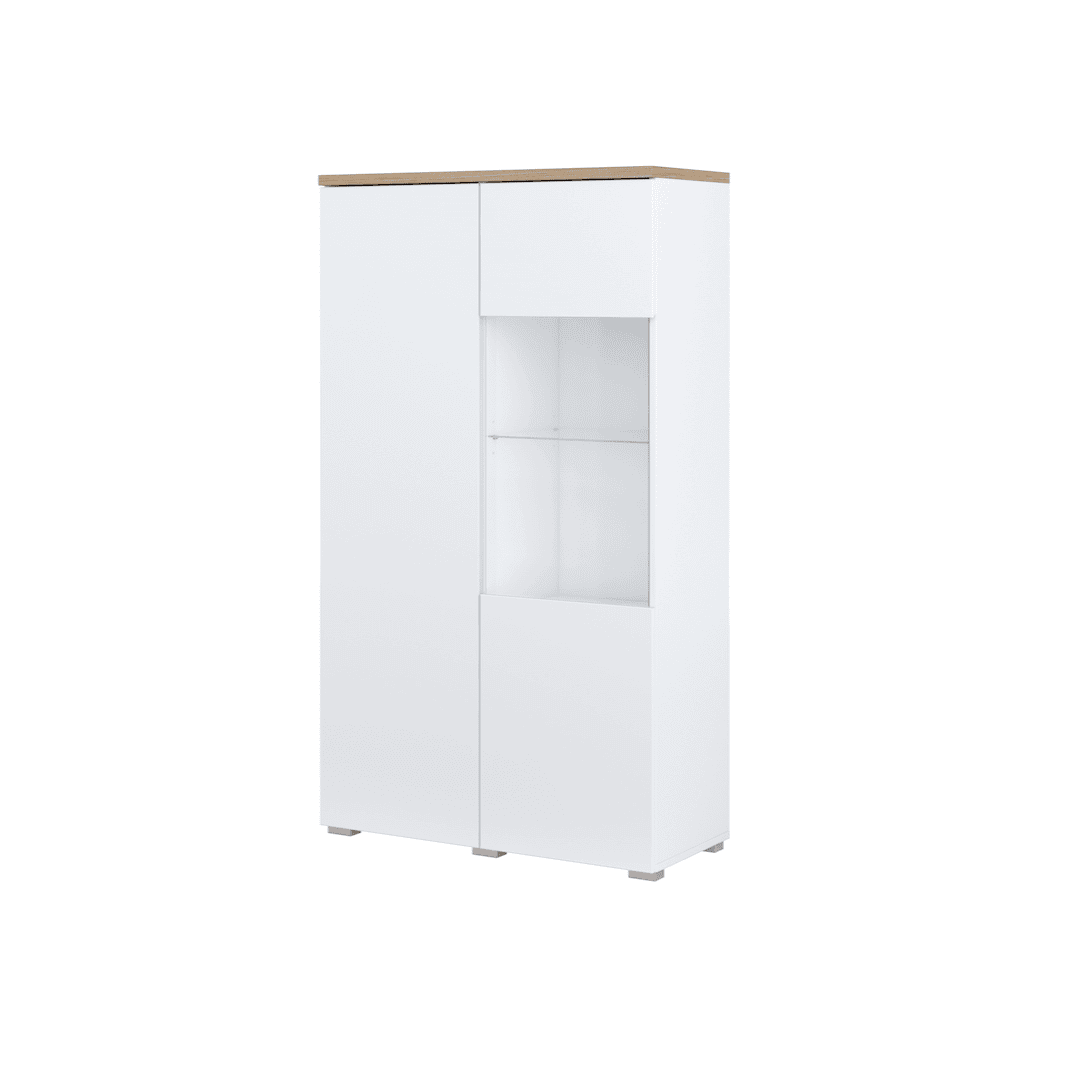 Modo Tall Display Cabinet 80cm