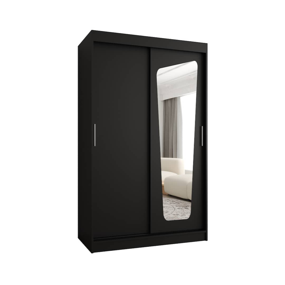 Moka Sliding Door Wardrobe 120cm