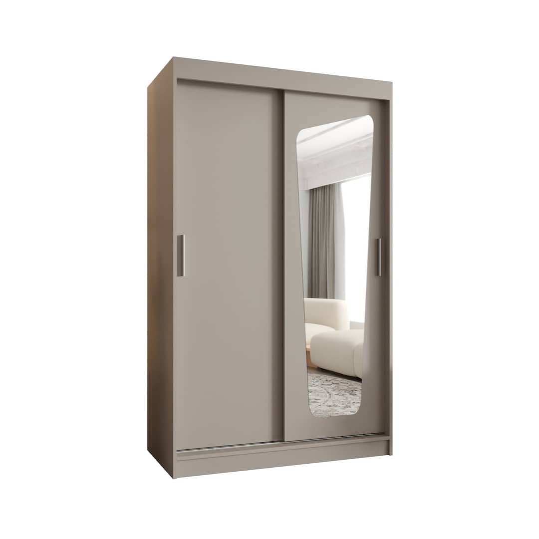 Moka Sliding Door Wardrobe 120cm