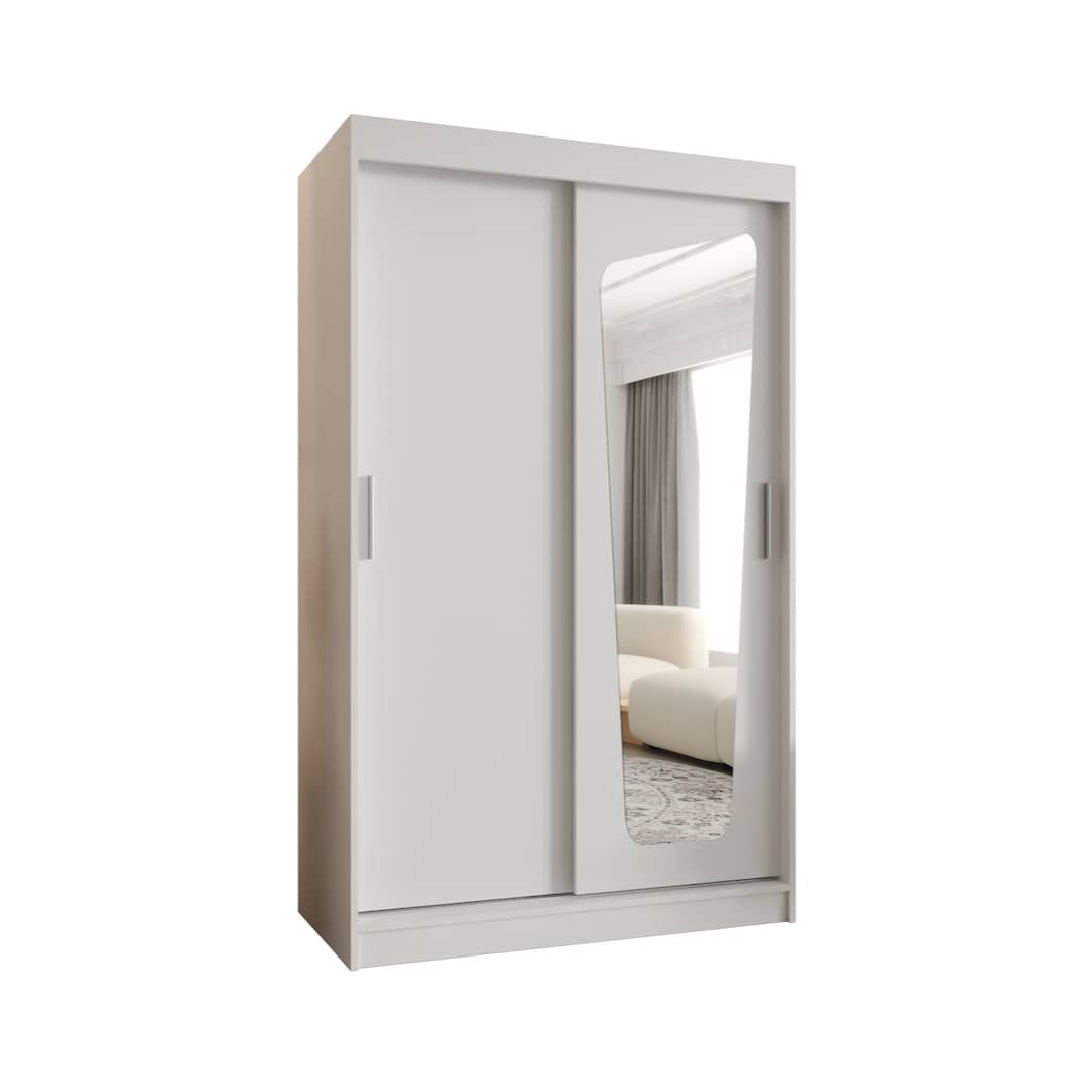 Moka Sliding Door Wardrobe 120cm