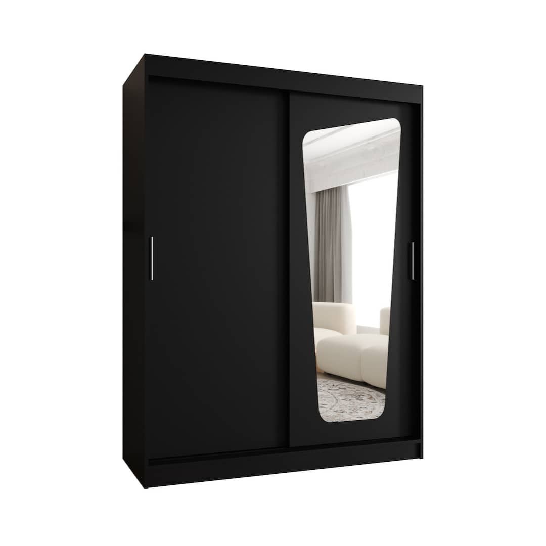 Moka Sliding Door Wardrobe 150cm - product image 2