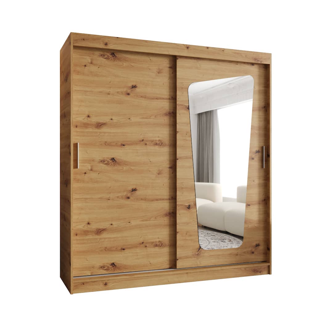 Moka Sliding Door Wardrobe 180cm