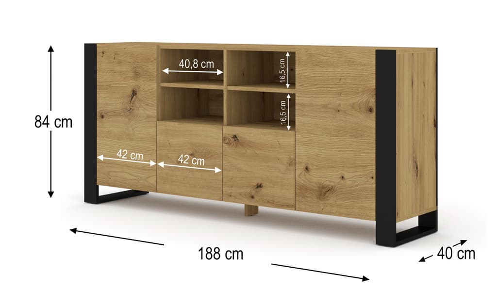 Mondi Sideboard Cabinet 188cm - product image 3