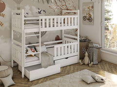 Wooden Bunk Bed Monika with Storage - product image 4