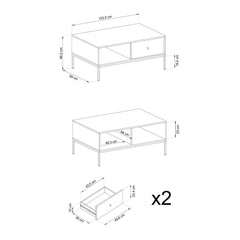 Mono Coffee Table 104cm - product image 10