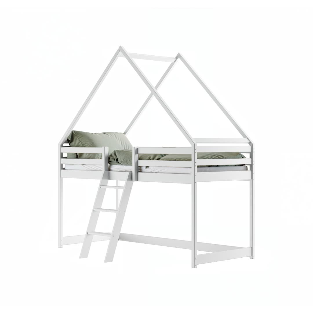 Moon Wooden Loft Bed