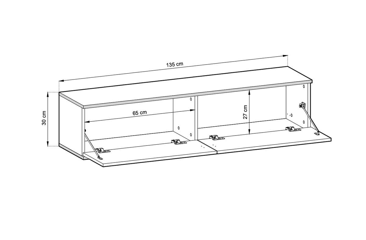 Moro Floating TV Cabinet 135cm - product image 3
