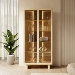 Nabu Tall Display Cabinet 94cm