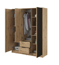 Nelly Hinged Door Wardrobe 155cm - product image 6