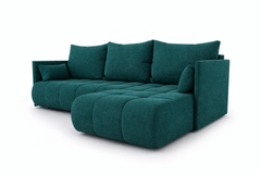 Corner Sofa Bed NESSA Teal