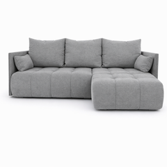 Corner Sofa Bed NESSA Light grey