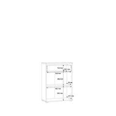 Niko Highboard Cabinet 60cm in Oak Artisan, image 7