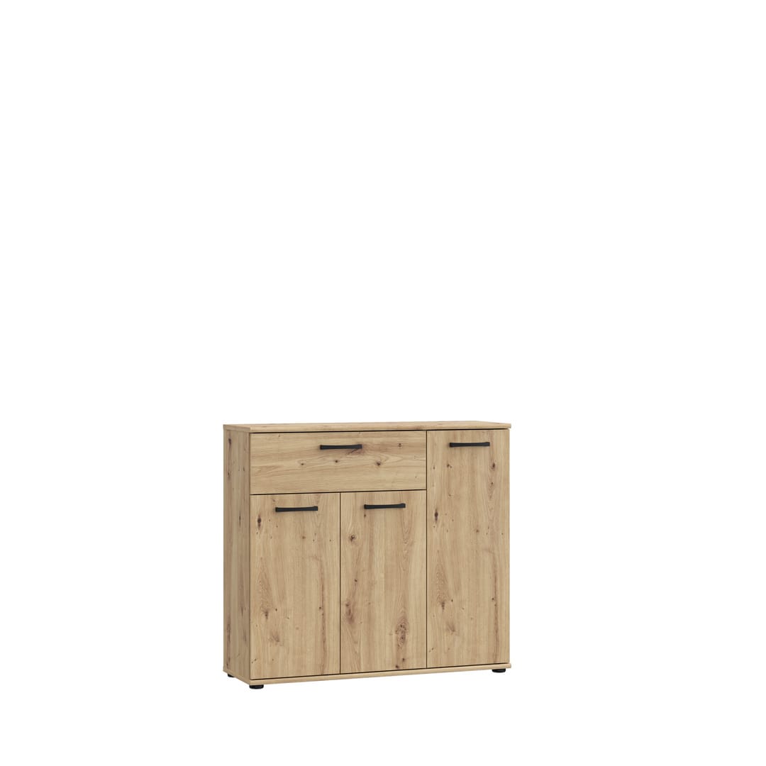Niko Sideboard Cabinet 90cm in Oak Artisan, image 2