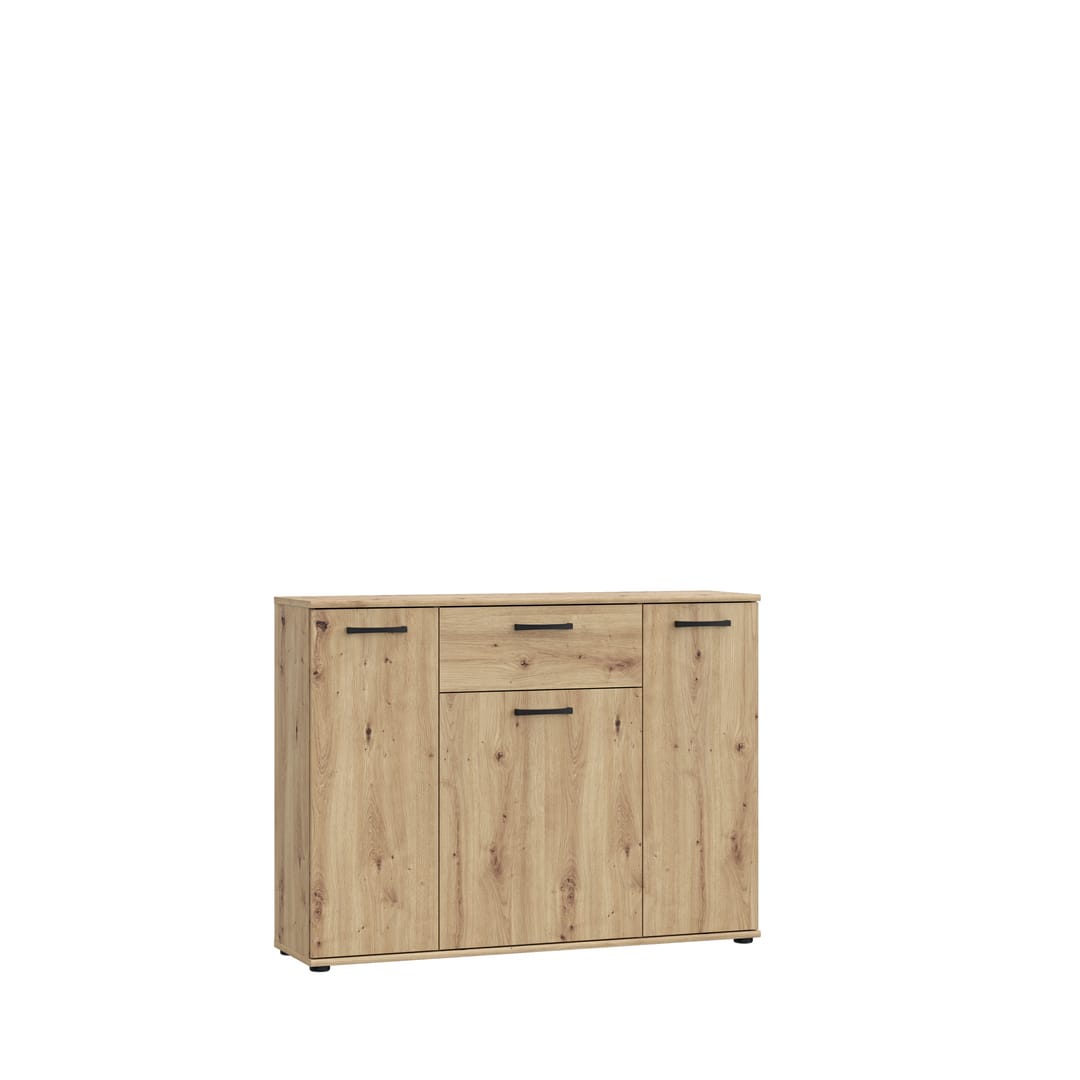 Niko Sideboard Cabinet 110cm in Oak Artisan, image 2