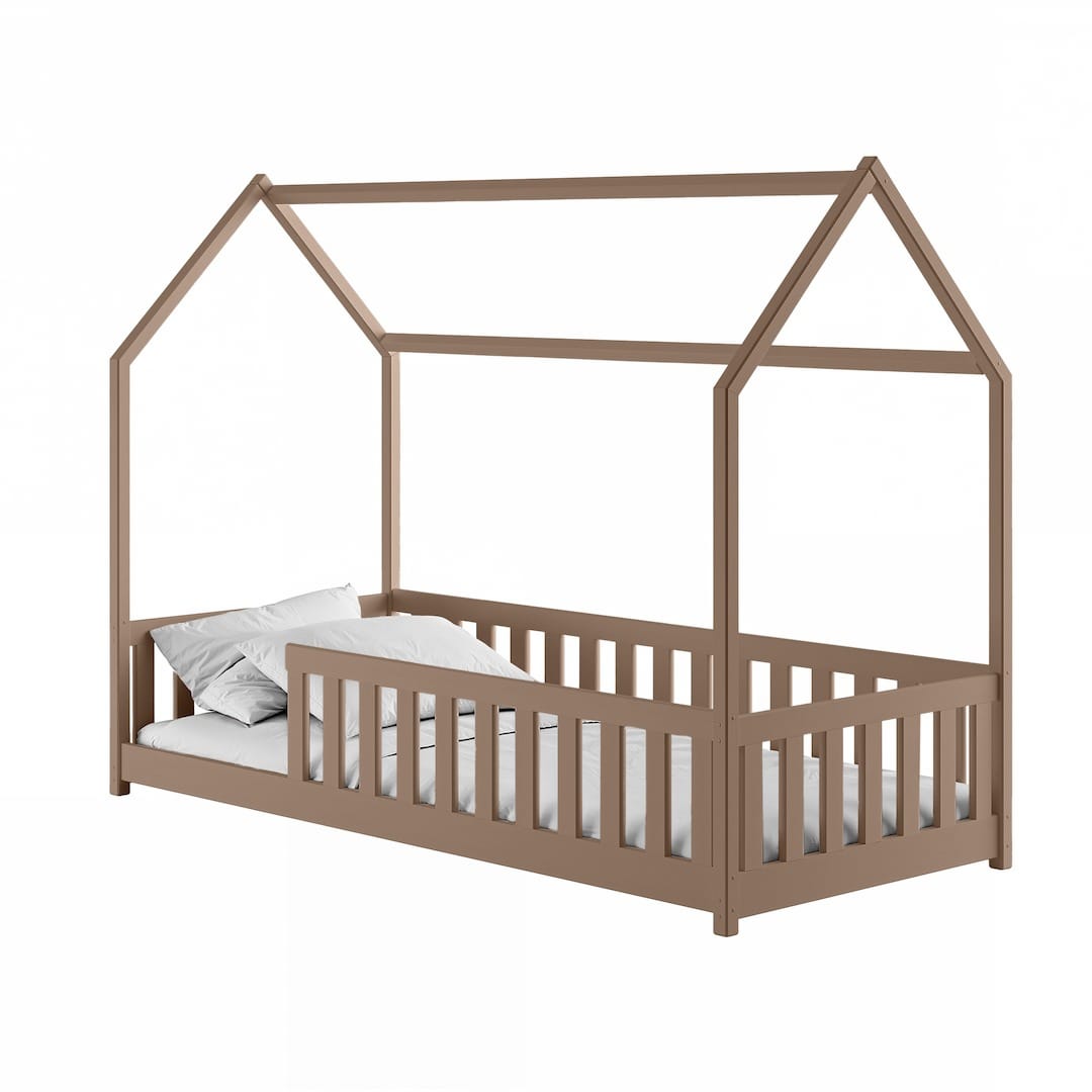 Wooden House Bed Noah [EU Single]