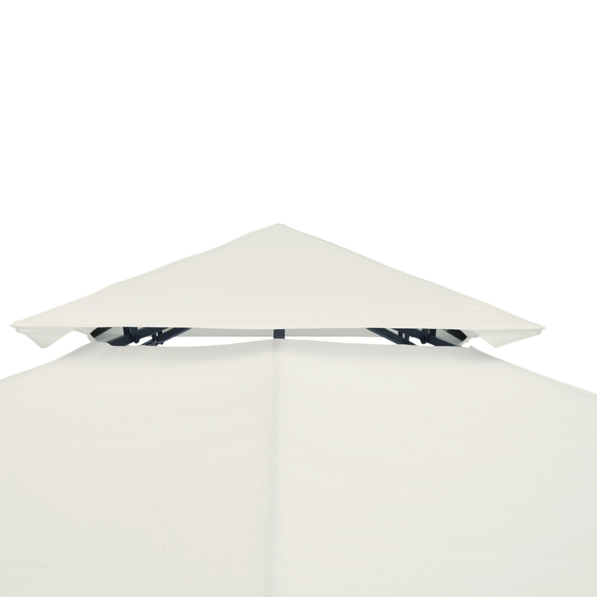 Outsunny Gazebo Replacement Canopy 3x3 m-Cream White