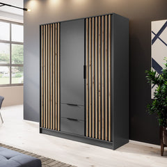 Nelly Hinged Door Wardrobe 155cm - product image 7