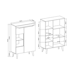 Nordi Display Cabinet 90cm - product image 5
