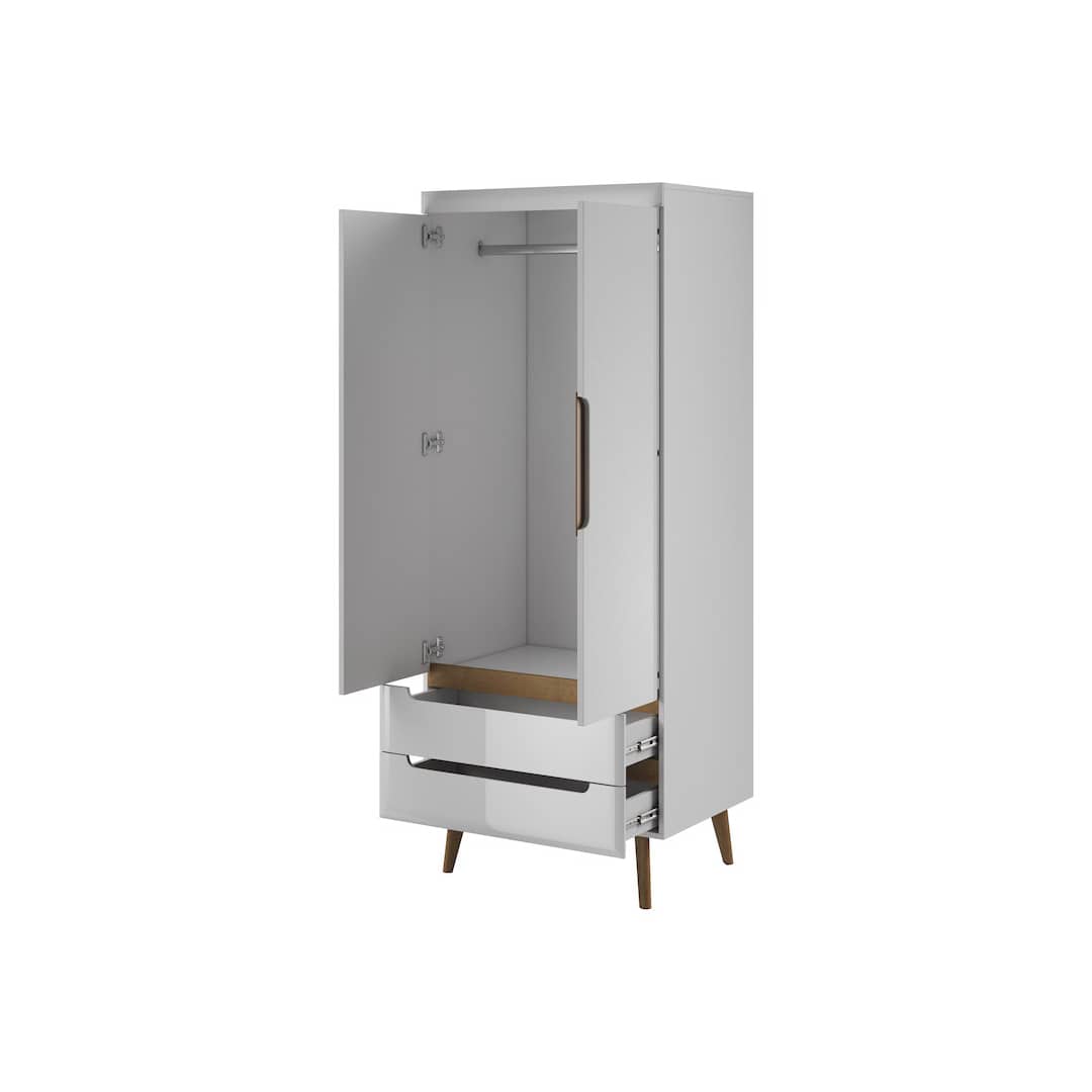 Nordi Hinged Wardrobe 80cm - product image 2