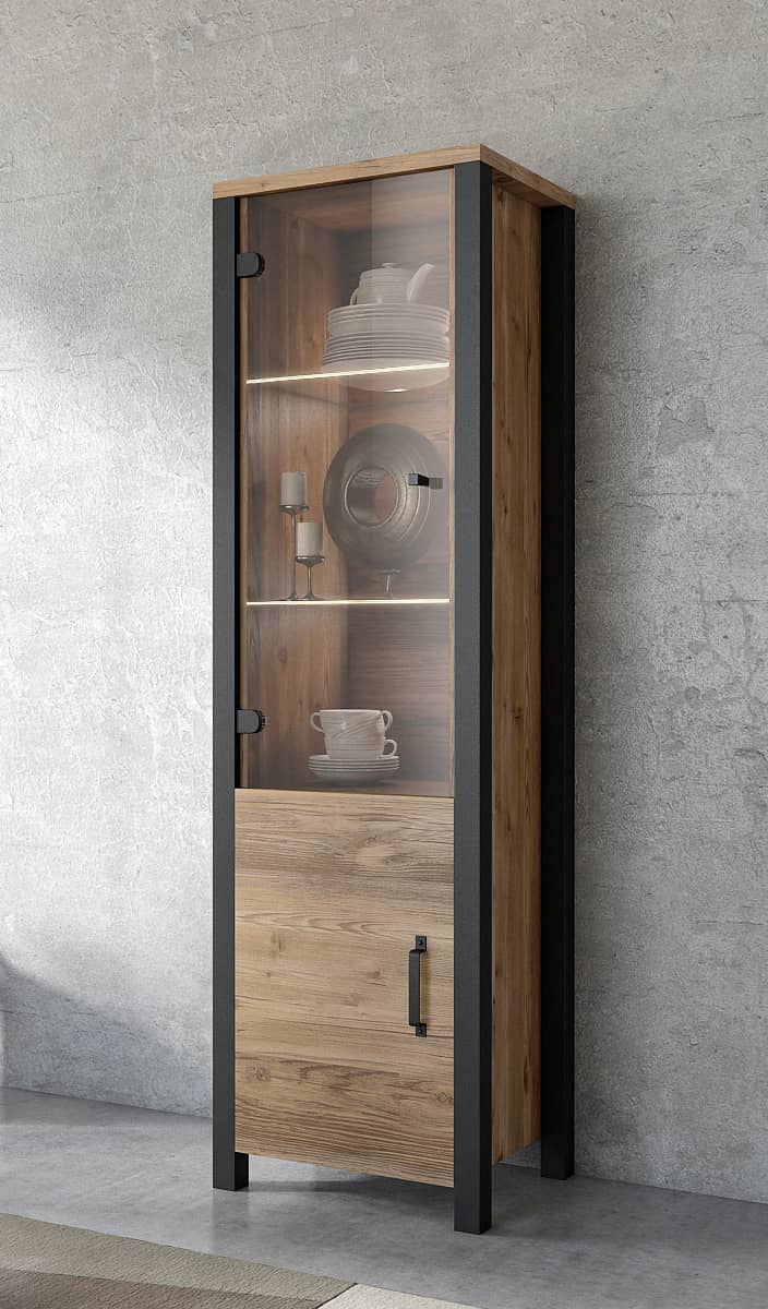 Olin 05 Tall Display Cabinet 56cm