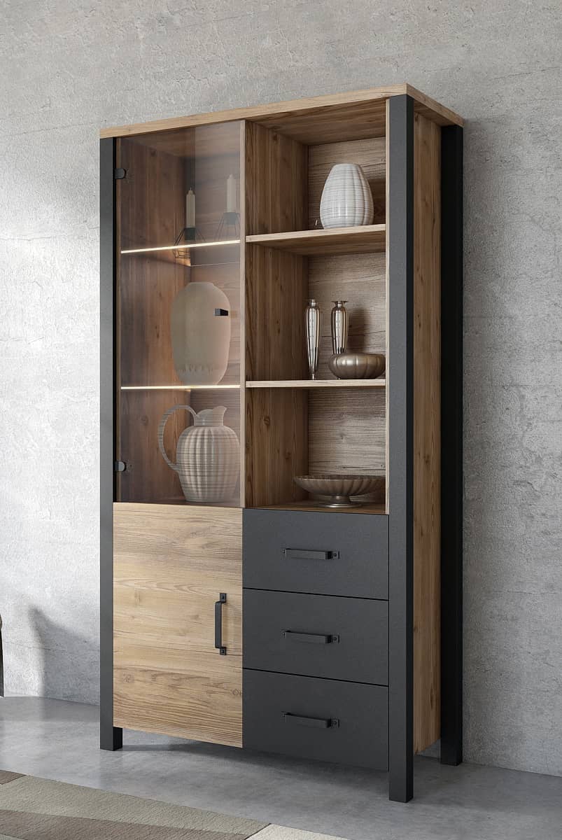 Olin 13 Display Cabinet 101cm