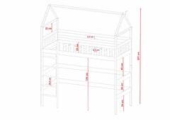 Otylia Wooden Loft Bed - product image 16
