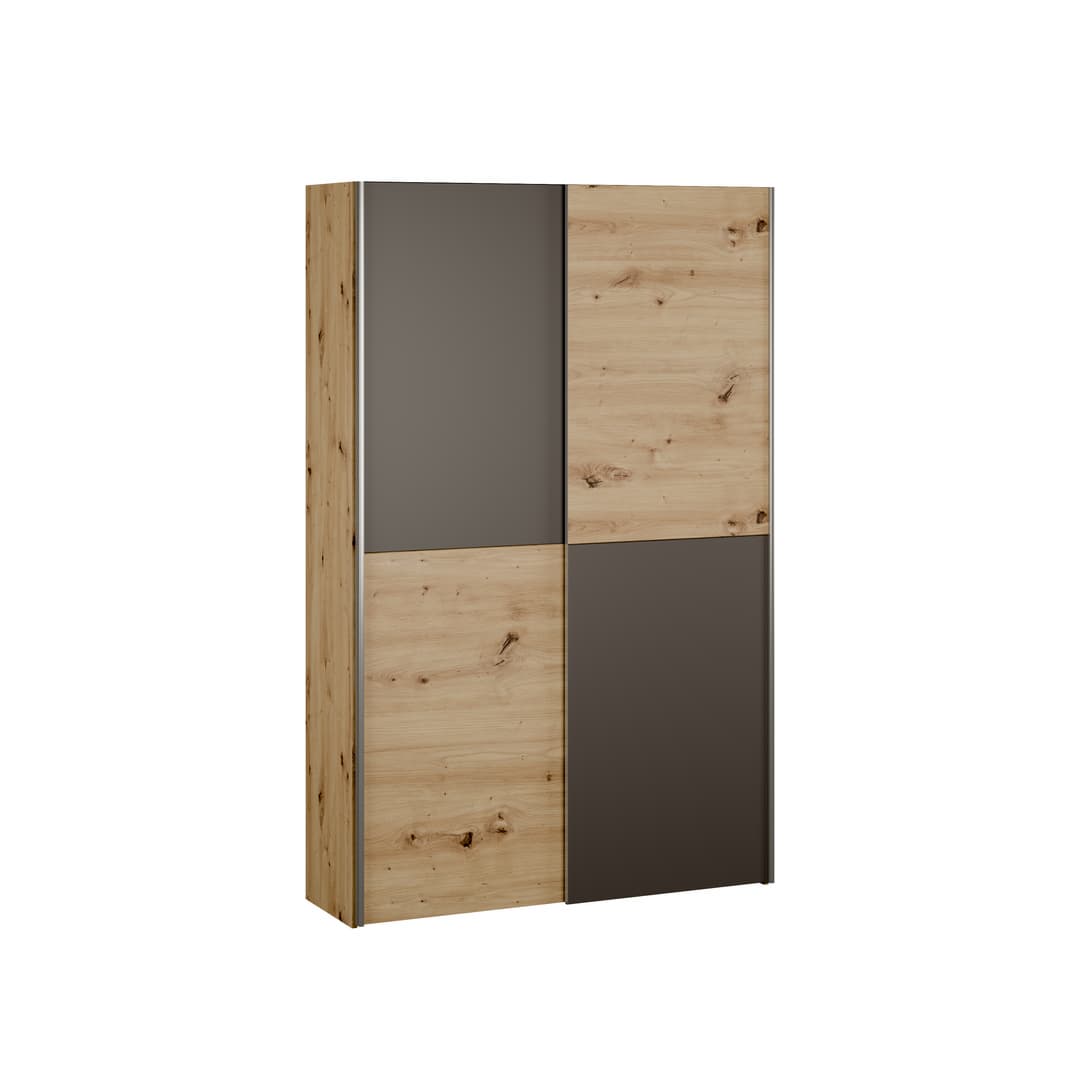 Ozzula Sliding Door Wardrobe 120cm, image 27