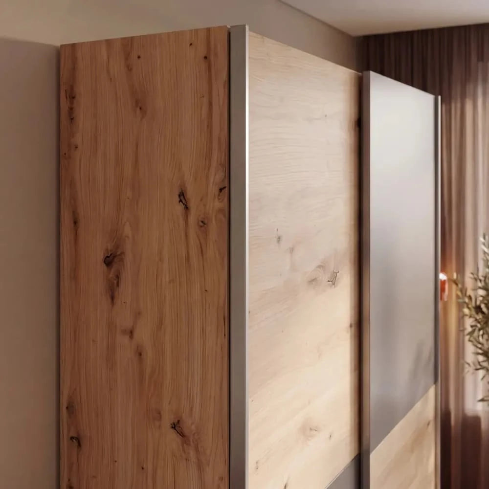 Ozzula Sliding Door Wardrobe 120cm, image 25