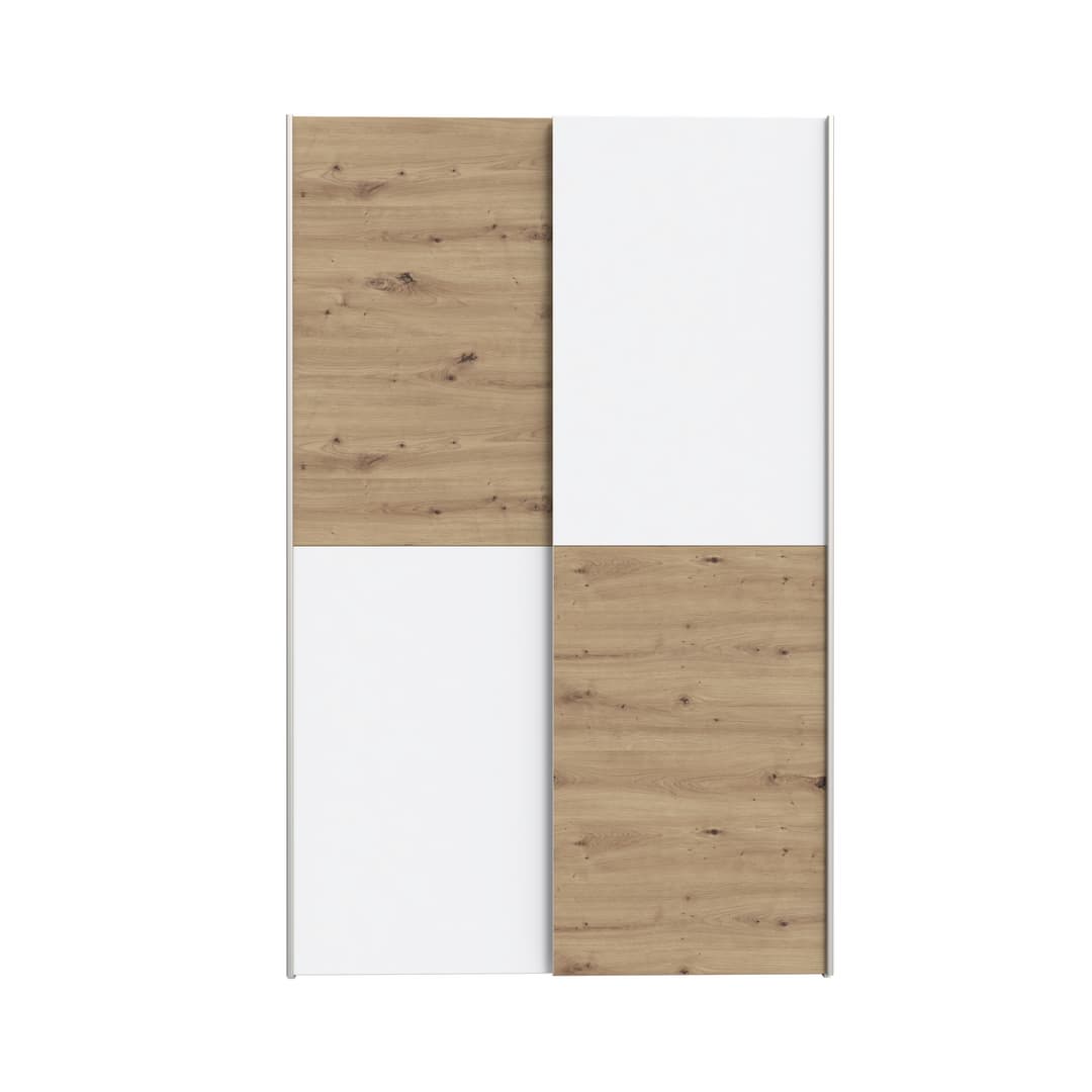 Ozzula Sliding Door Wardrobe 120cm, image 18