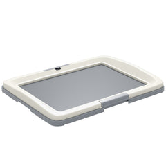 PawHut Dog Toilet Tray for Training Dogs, Dog Litter Tray for Indoor, Outdoor, 63 x 49 x 6cm
