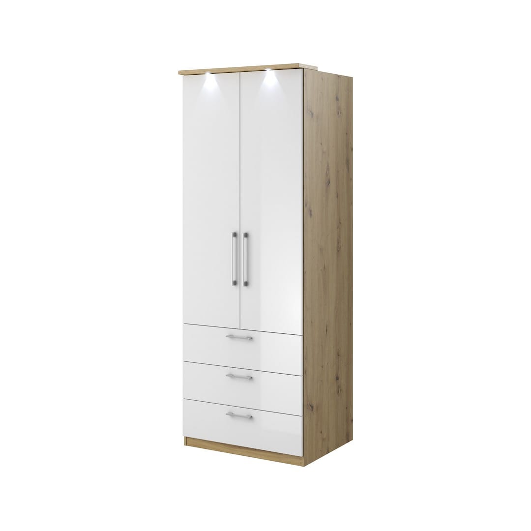 Optima 68 Hinged Wardrobe 80cm