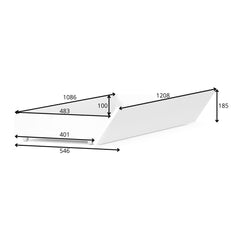 Optional Drawers Florencja Bed Frame [Set Of Two]