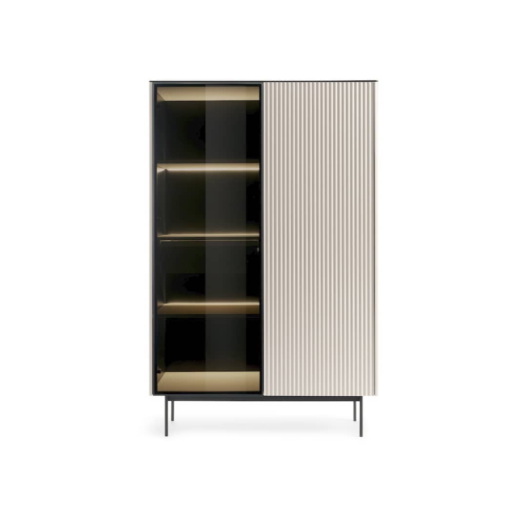Orta Tall Display Cabinet 107cm