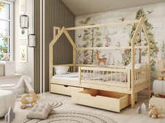 Wooden Single Bed Oskar With Storage - product image 6