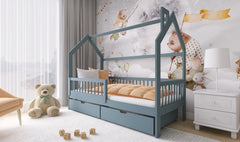 Wooden Single Bed Oskar With Storage - product image 12