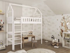 Otylia Wooden Loft Bed - product image 2