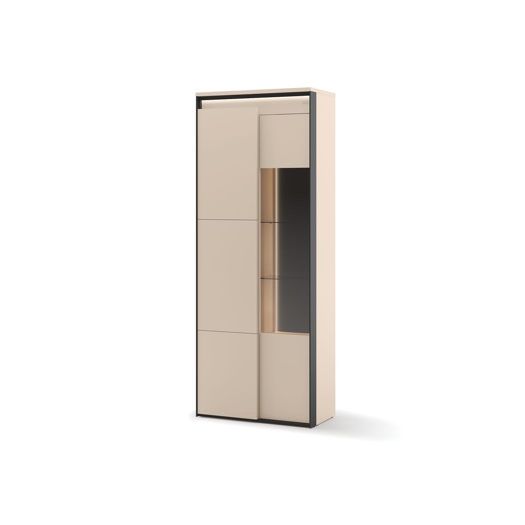 Zaya ZY-18 Tall Display Cabinet 77cm