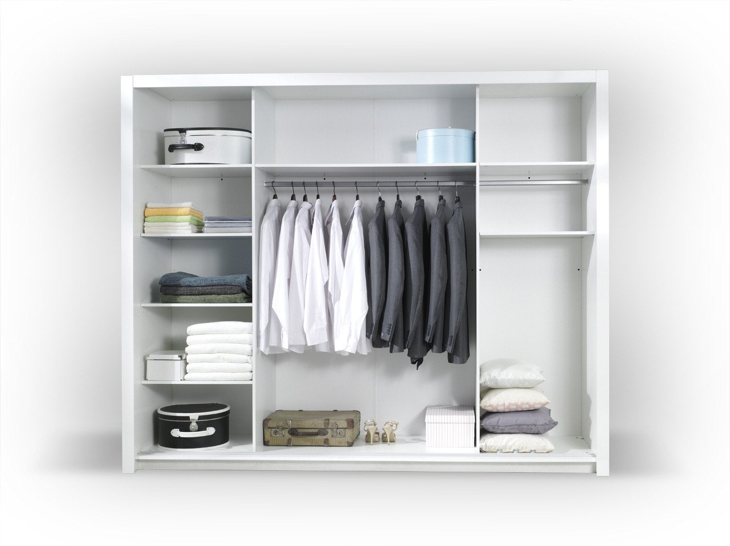 Panarea 12 Sliding Door Wardrobe 258cm