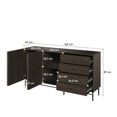 Piemonte PE-07 Sideboard Cabinet 165cm - product image 5