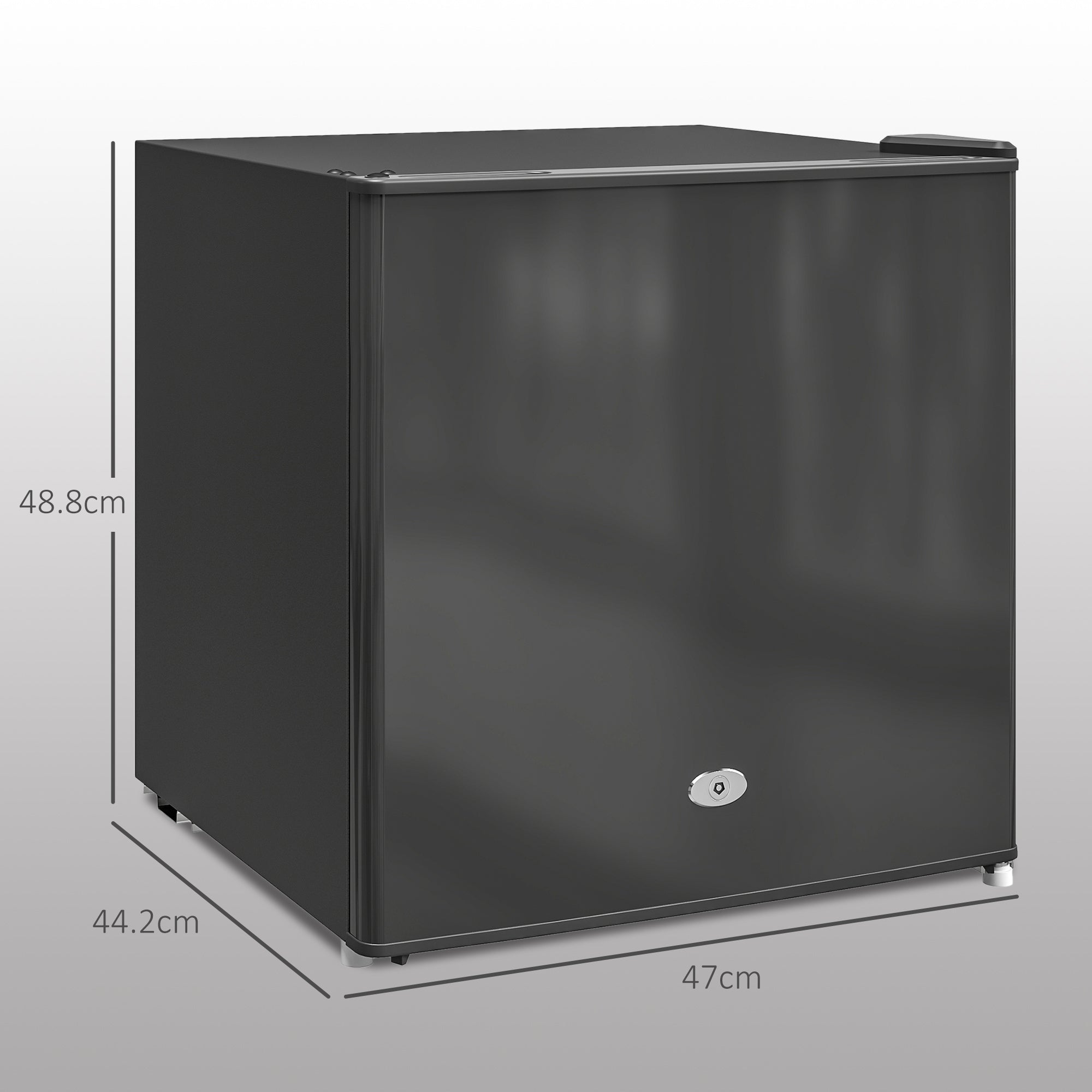 HOMCOM 35L Mini Freezer, -24√¢‚Äû∆í to -14√¢‚Äû∆í Temperature - Black