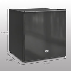 HOMCOM 35L Mini Freezer, -24℃ to -14℃ Temperature - Black