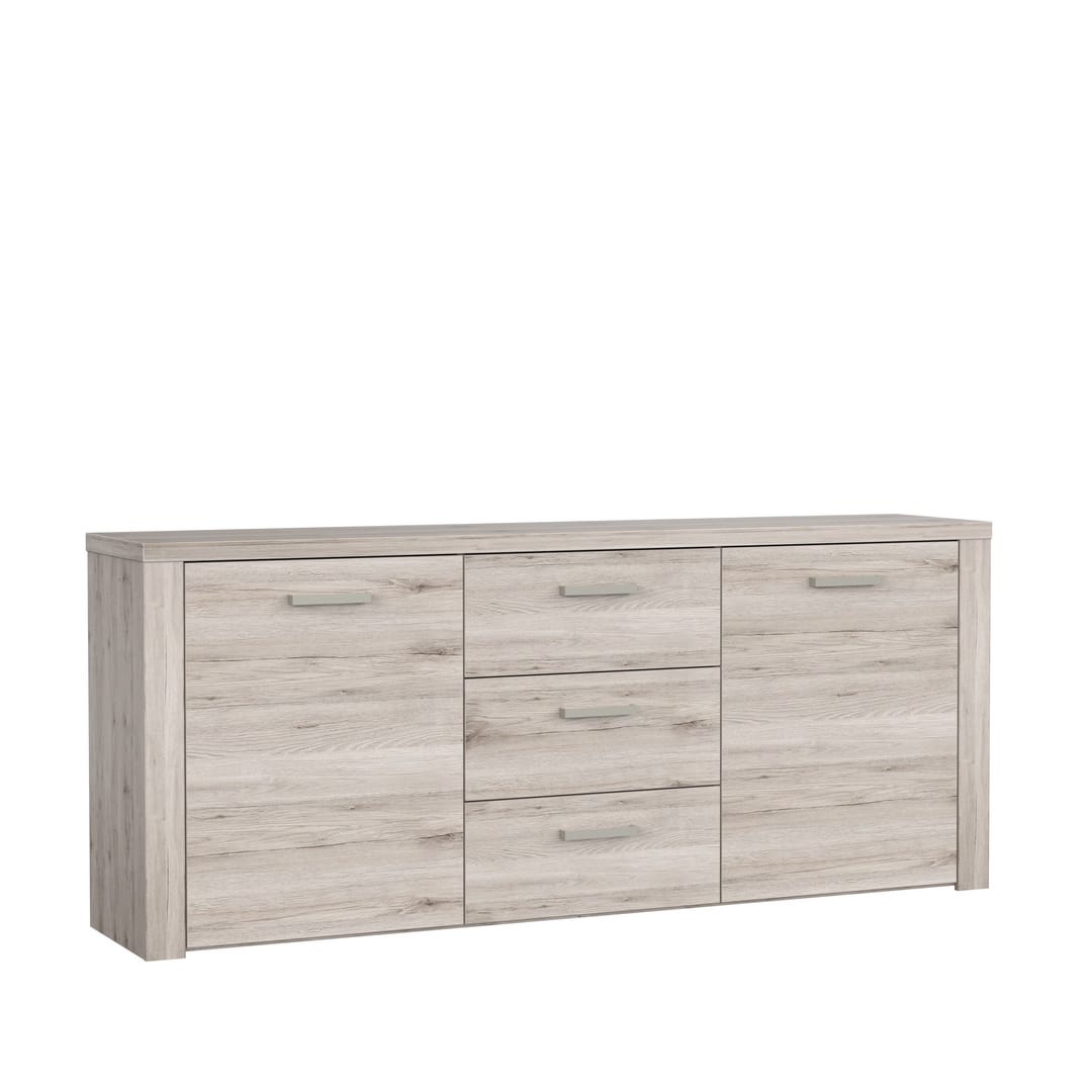 Portland Sideboard Cabinet 196cm in Oak Sand, image 2