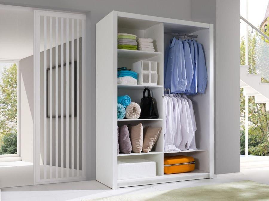 Bono Sliding Door Wardrobe With Mirrors 150cm