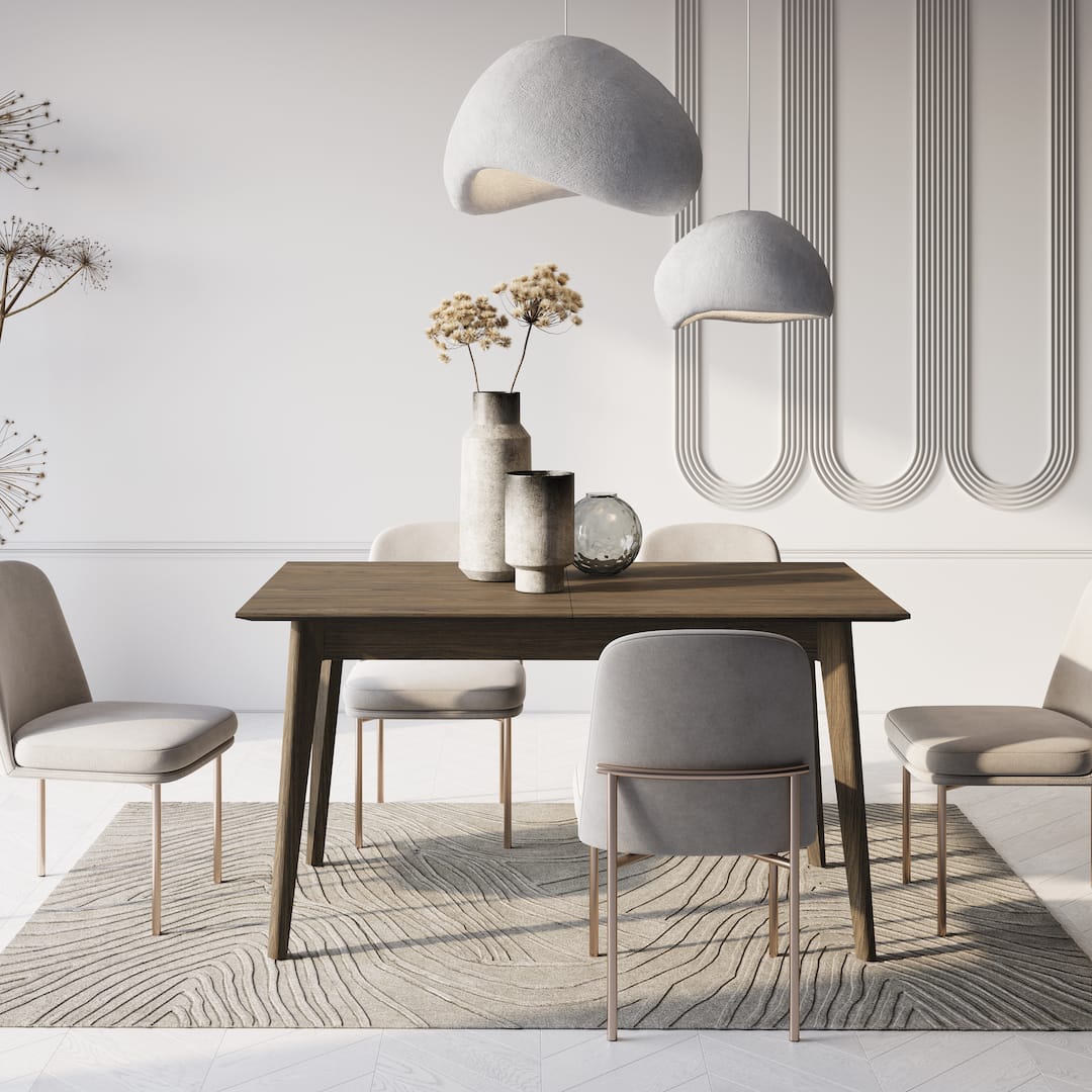 Plot PT-03 Extendable Dining Table 145cm