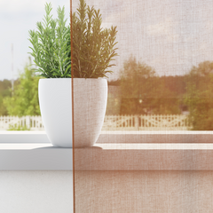 vidaXL Voile Curtains with Grommets 2 pcs Terracotta 4