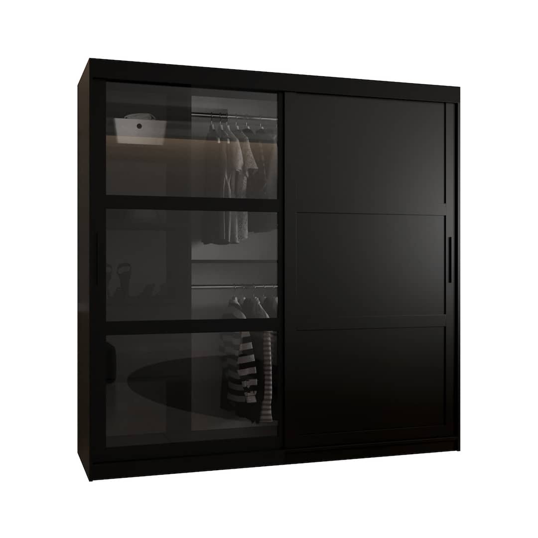 Parma III Sliding Door Wardrobe 200cm - product image 7