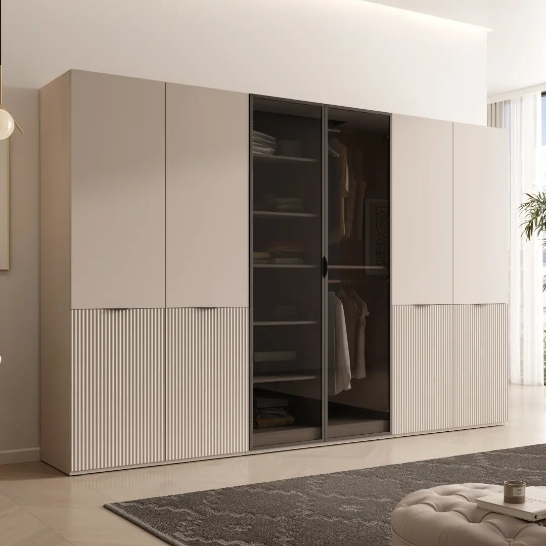 Lund Hinged Door Wardrobe 101cm [Anitsol]