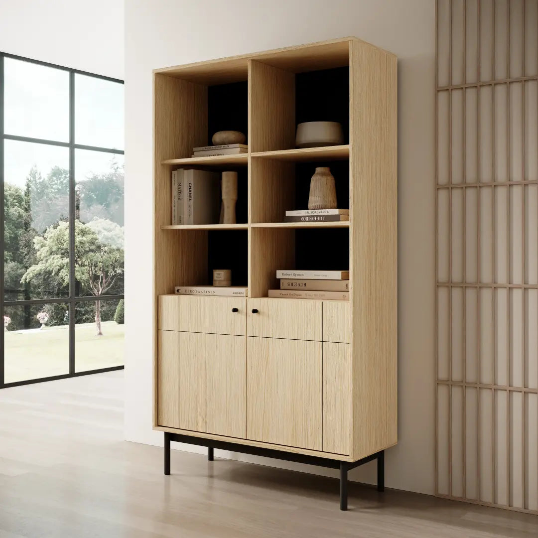 Japandi Bookcase 104cm
