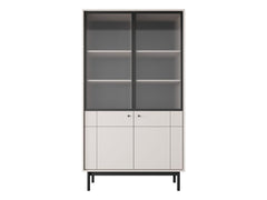 Japandi Tall Display Cabinet 104cm